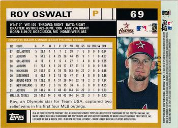 2005 Topps Rookie Cup - Reprints Chrome #129 Roy Oswalt Back