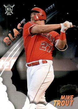 2019 Topps Big League - Blast Off! #BO-1 Mike Trout Front