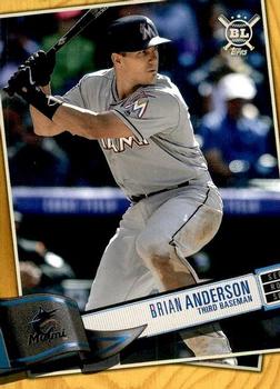 2019 Topps Big League - Gold #317 Brian Anderson Front