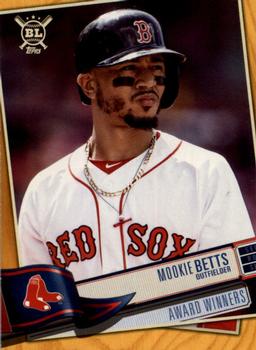 2019 Topps Big League - Gold #384 Mookie Betts Front