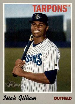 2019 Topps Heritage Minor League #19 Isiah Gilliam Front