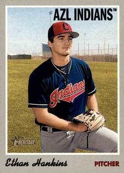 2019 Topps Heritage Minor League #43 Ethan Hankins Front