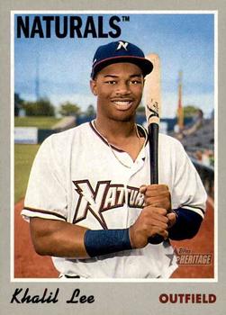 2019 Topps Heritage Minor League #53 Khalil Lee Front