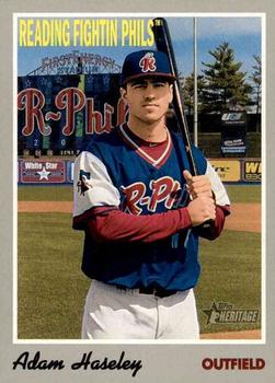 2019 Topps Heritage Minor League #68 Adam Haseley Front