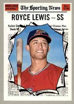 2019 Topps Heritage Minor League #184 Royce Lewis Front