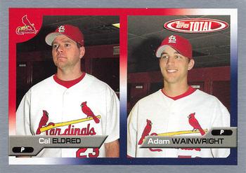 2005 Topps Total - Silver #613 Cal Eldred / Adam Wainwright Front