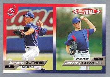 2005 Topps Total - Silver #709 Jeremy Guthrie / Jeremy Sowers Front