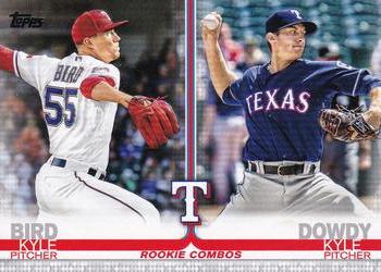 2019 Topps Update #US183 Kyle Bird / Kyle Dowdy Front