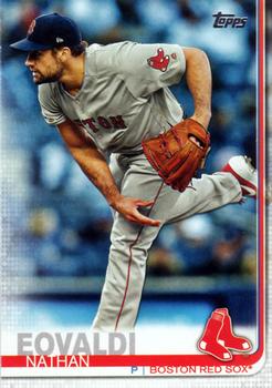 2019 Topps Update #US282 Nathan Eovaldi Front