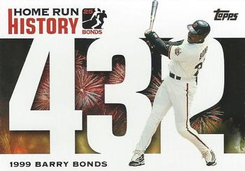 2005 Topps Updates & Highlights - Barry Bonds Home Run History #BB 432 Barry Bonds Front