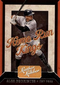 2019 Panini Leather & Lumber - Home Run Kings #HRK-8 Alex Rodriguez Front