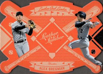 2019 Panini Leather & Lumber - Leather and Lumber #LAL-2 Alex Bregman Front