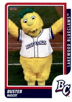 2019 Choice Lakewood BlueClaws #34 Buster Front