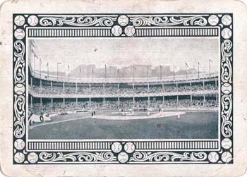 1914 Polo Grounds Game (WG4) #NNO Ty Cobb Back