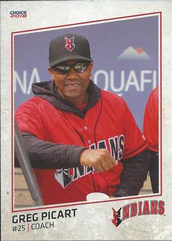 2018 Choice Indianapolis Indians #31 Greg Picart Front