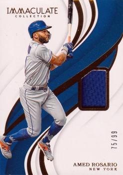 2019 Panini Immaculate Collection #140 Amed Rosario Front