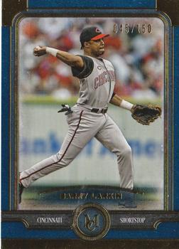 2019 Topps Museum Collection - Sapphire #28 Barry Larkin Front