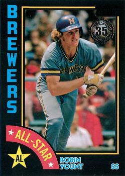 2019 Topps - 1984 Topps Baseball 35th Anniversary All-Stars Black #84AS-RY Robin Yount Front