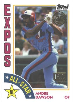 2019 Topps - 1984 Topps Baseball 35th Anniversary All-Stars 150th Anniversary #84AS-AD Andre Dawson Front