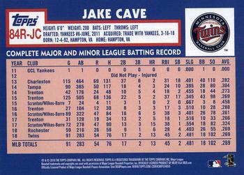 2019 Topps - 1984 Topps Baseball 35th Anniversary Rookies #84R-JC Jake Cave Back