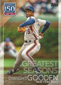 2019 Topps - 150 Years of Professional Baseball - Greatest Seasons #GS-1 Dwight Gooden Front