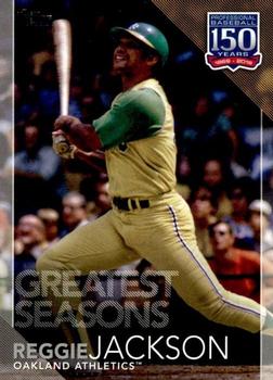 2019 Topps - 150 Years of Professional Baseball - Greatest Seasons #GS-16 Reggie Jackson Front