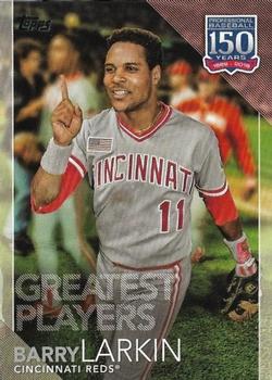 2019 Topps - 150 Years of Professional Baseball - Greatest Players #GP-2 Barry Larkin Front