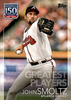2019 Topps - 150 Years of Professional Baseball - Greatest Players #GP-15 John Smoltz Front