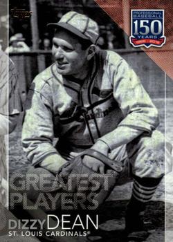 2019 Topps - 150 Years of Professional Baseball - Greatest Players #GP-25 Dizzy Dean Front