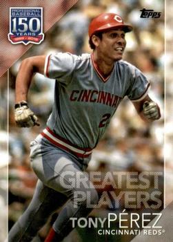 2019 Topps - 150 Years of Professional Baseball - Greatest Players #GP-32 Tony Perez Front
