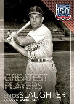 2019 Topps - 150 Years of Professional Baseball - Greatest Players #GP-42 Enos Slaughter Front