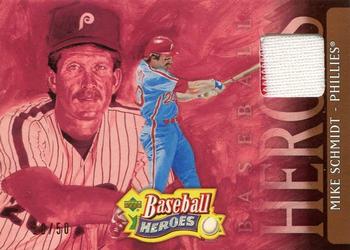 2005 Upper Deck Baseball Heroes - Memorabilia Bronze #45 Mike Schmidt Front