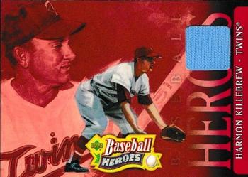 2005 Upper Deck Baseball Heroes - Memorabilia Red #35 Harmon Killebrew Front