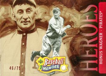 2005 Upper Deck Baseball Heroes - Red #125 Honus Wagner Front