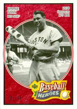 2005 Upper Deck Baseball Heroes - Red #132 Jimmie Foxx Sox Front