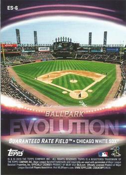 2019 Topps - Evolution Ballpark #ES-6 Comiskey Park / Guaranteed Rate Field Back