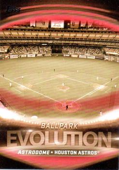2019 Topps - Evolution Ballpark Red #ES-3 Astrodome / Minute Maid Park Front
