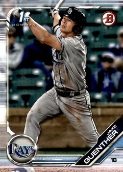 2019 Bowman Draft #BD-96 Jake Guenther Front