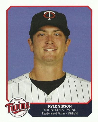2013 Minnesota Twins Photocards #NNO Kyle Gibson Front