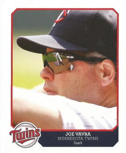 2013 Minnesota Twins Photocards #NNO Joe Vavra Front
