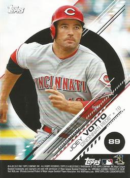 2019 Topps Stickers - Sticker Card Backs #89 Joey Votto Front