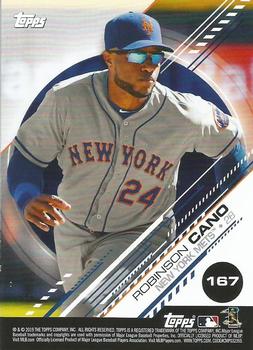2019 Topps Stickers - Sticker Card Backs #167 Robinson Cano Front