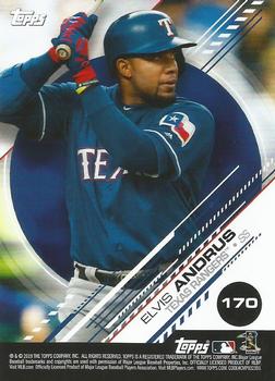 2019 Topps Stickers - Sticker Card Backs #170 Elvis Andrus Front