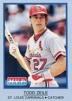 1990 M.V.P. Big League Rookies (unlicensed) #NNO Todd Zeile Front