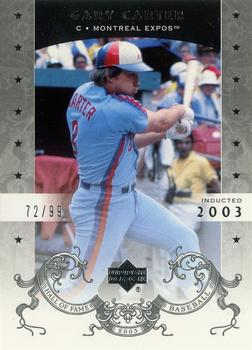2005 Upper Deck Hall of Fame - Silver #28 Gary Carter Front