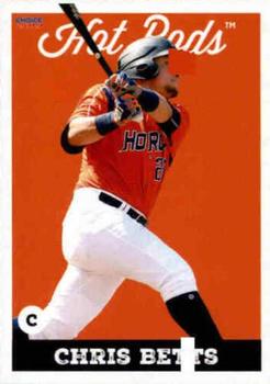 2019 Choice Bowling Green Hot Rods #02 Chris Betts Front