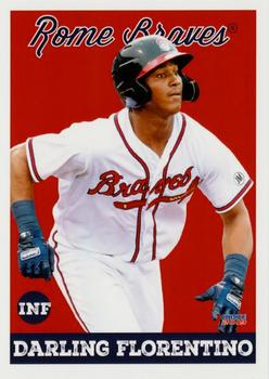 2019 Choice Rome Braves #8 Darling Florentino Front
