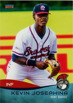 2016 Choice Rome Braves Update #40 Kevin Josephina Front