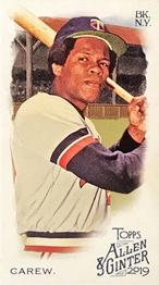 2019 Topps Allen & Ginter - Mini No Card Number #NNO Rod Carew Front
