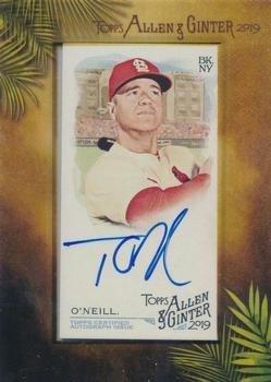 2019 Topps Allen & Ginter - Baseball Framed Mini Autographs #MA-TO Tyler O'Neill Front